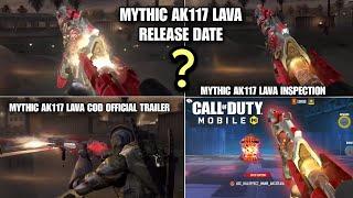 *NEW*Mythic Ak117 Lava Gameplay Inspection Mythic Ak117 Lava IRSONSIGHT CodOnline Trailer Codm Leaks