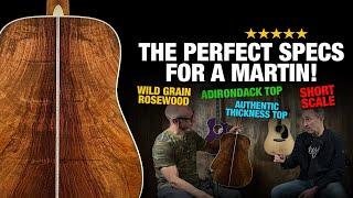 All the Perfect Specs – Short Scale, Adirondack, Wild Grain Rosewood!