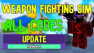 ALL Weapon Fighting Simulator CODES | Roblox Weapon Fighting Simulator Codes (August 2023)