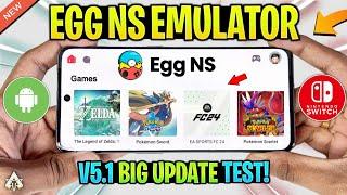  EGG NS EMULATOR V5.1 SETUP | FC24 FIX | NO VIP | BIG UPDATE NINTENDO SWITCH EMULATOR ANDROID