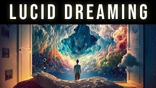 Lucid Dreaming Sleep Music To Enter The Dream Realm | Black Screen Theta Waves Music For REM Sleep