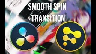 Smooth Spin Transition | DaVinci Resolve/Fusion