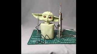 Baby Yoda своими руками часть 2