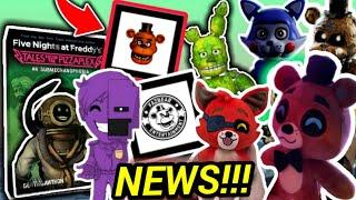 *NEW* FNAF FUNKO MERCH, PURPLE GUY MERCH, FNAF FANVERSE, FNAF BOOKS, & MORE! | FNAF NEWS