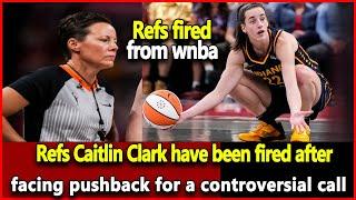 Just received news: WNBA Refs Facing Pushback for Controversial Call Against Caitlin Clark. Wnba.