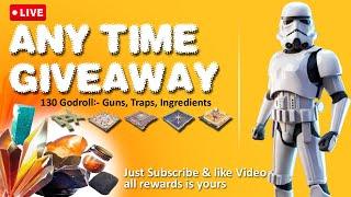 *LIVE* Anytime Giveaway Free Guns, Traps, Ingredients | Read Description Below! | Fortnite STW