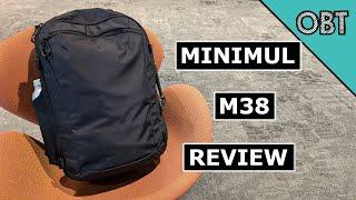 Minimul M38 Travel Backpack Review (Flight tested in Palm Springs)