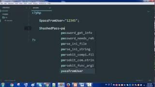 How to hash password in php using password_hash and use it in real life application