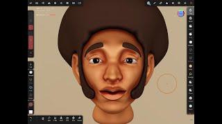 Nomad- How to Sculpt Face for Beginners | Step by Step Tutorial