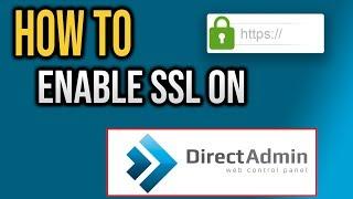 How to enable SSL on Direct Admin