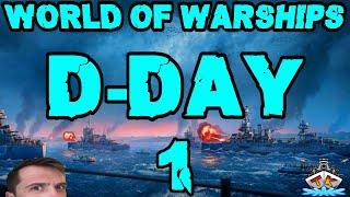 D-DAY OPERATION 1 macht Spaß!!! *SPECIAL* ️ in World of Warships  #worldofwarships