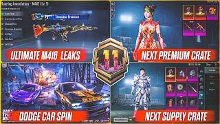 M416 3D LEAKS | NEXT ULTIMATE SPIN | NEXT PREMIUM & SUPPLY CRATE | C8S22 REWARDS | NEXT CUSTOM CRATE