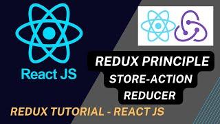 Principles of Redux pattern (ACTION + STORE + REDUCER) | React Redux Tutorial