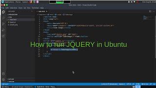 how to run JQUERY in Javascript