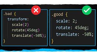 CSS Transform Is Dead! Use This Instead