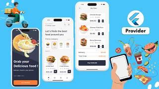 Flutter Food Delivery App With Provider