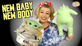 How To Reborn GROGU (Baby Yoda) Plush - Replacement Body with Legs, Feet & Armature #ThisIsTheWay