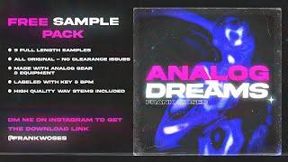 FREE SAMPLE PACK 2022 - "ANALOG DREAMS" (THE WEEKND, MAJID JORDAN, PARTYNEXTDOOR, 80S TYPE SAMPLES)