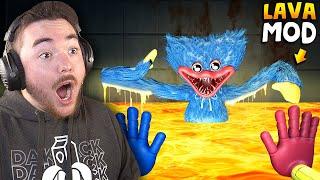 FLOODING POPPY PLAYTIME IN LAVA!!! (Crazy Mod) | Poppy Playtime Gameplay (Mods)