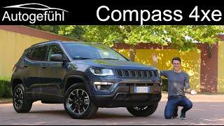 Jeep Compass PHEV FULL REVIEW 2021 Compass Plugin-Hybrid 4xe - Autogefühl