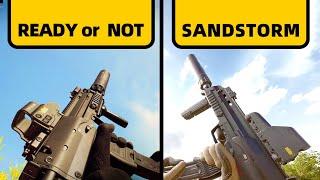 2 Realism/Pve/FPS - Ready or Not vs Insurgency: Sandstorm - Weapon Comparison