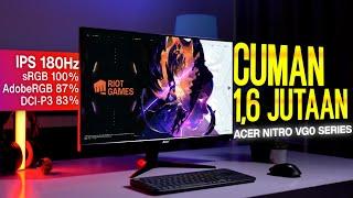 1 Jutaan, 180Hz, IPS Panel, 100% sRGB , GILAAKK | Review Acer Nitro VG240Y M3 & VG270Y M3