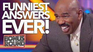 FUNNIEST ANSWERS EVER On Family Feud With Steve Harvey