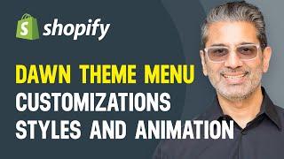 How To Easily Customize Shopify Dawn Theme Dropdown Menu and Mega Menu