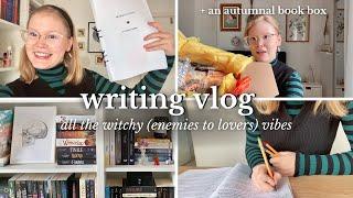 EDITING MY WITCHY BOOK // feeling the fall vibes & being productive - writing & editing vlog 2022