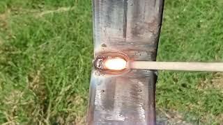 only a few know the welding techniques on thin square tube pipes