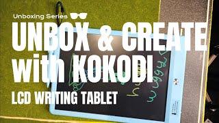 Unleashing Creativity: Kokodi LCD Writing Tablet Unboxing & Demo!