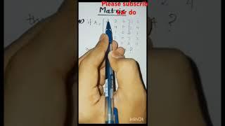 matrices trick (adjoint and inverse) shortcut for NDA/JEE/Airforce #maths #trending shorts #viral