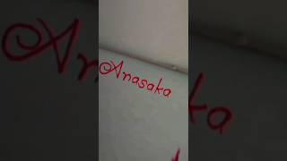 anasakamiss Khushi hoshiyar #art#shorts comment your name#letter#viral Penmanship#fountain#tiktok