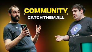 Fabian Blechschmidt & Soner Sayakci - Community - catch them all - DevWorld 2024