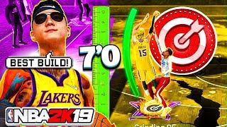 I Made My 2K19 7'0 STRETCH BIG BUILD in NBA 2K22 - DEMIGOD CENTER BUILD! BEST REBIRTH BUILD 2k22