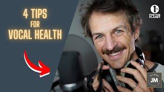 4 Vocal Health Tips for Voiceover Artists & Audiobook Narrators