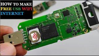 make Old usb wifi modem as free internet modem unlimited data