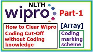 How to clear Wipro coding cut-off without Coding knowledge? How Wipro checks your coding solution?
