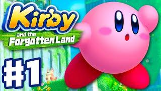 Kirby and the Forgotten Land - Gameplay Walkthrough Part 1 - Natural Plains 100% (Nintendo Switch)
