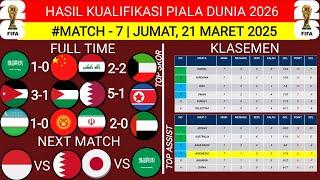 HASIL KUALIFIKASI PIALA DUNIA 2026‼️ARAB SAUDI VS CHINA‼️KLASEMEN KUALIFIKASI PILDUN 2026