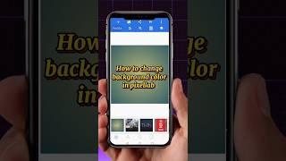 How to change background color in pixellab #pixellab #background #color #change #shortvideo