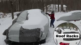 Cover for Car - Snow Removal Made Easy with Never Scrape