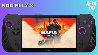 Asus Rog Ally X : Mafia: Definitive Edition Gameplay All TDP/Battery Life Test/1080p/ Low Settings