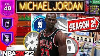 THE MOST COMPLETE MICHAEL JORDAN BUILD IN NBA 2K22...