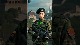 COUNTRIES AS FEMALE SOLDIERS PART 3#ai #fusion #midjourney #soldier #soldiers #female #femaleversion