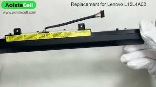 Replacement battery for Lenovo L15L4A02 14.4V 2200mAh 4 cells