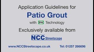 GftK's Patio Grout Application Guidelines for New Patio Paving