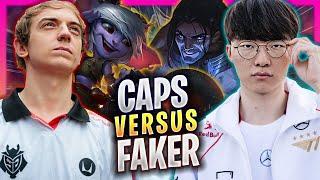 T1 FAKER vs G2 CAPS! - T1 Faker Plays Sylas MID vs G2 Caps Tristana! | Bootcamp 2024