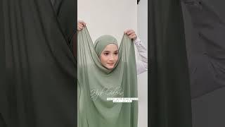 tutorial shawl ala-ala Izara Aisyah