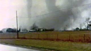 Muncie, IN & Xenia, OH  tornado movies from the April 3, 1974  Super Outbreak (silent)